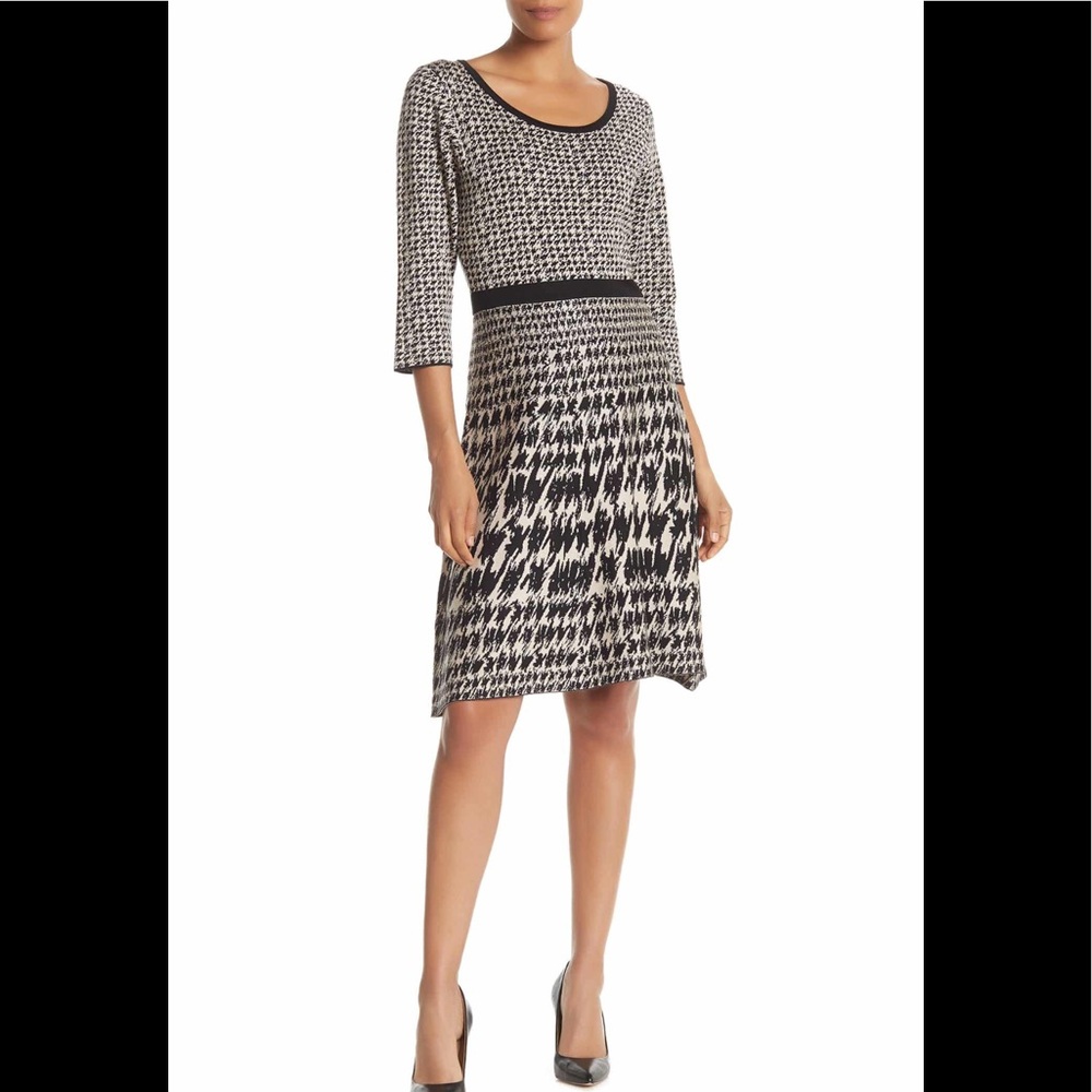 Nina Leonard sweater dress size M. New with tags